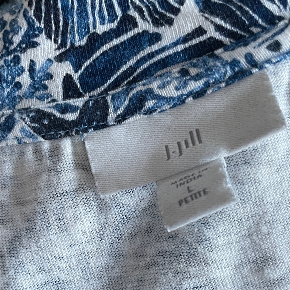 J. Jill Blue and White Patterned dress - Picture 2 of 3